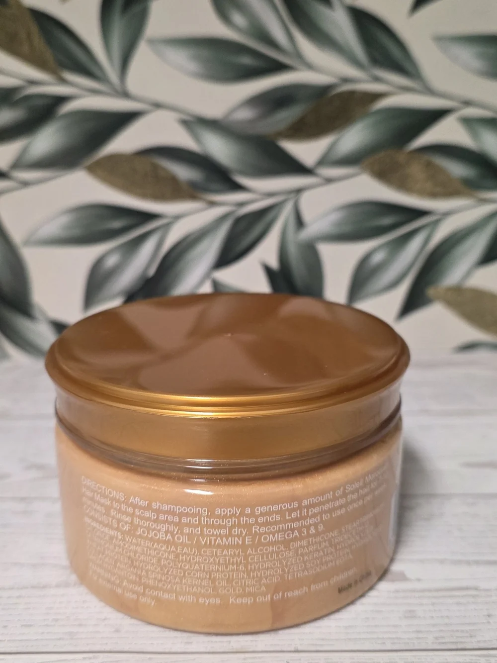 NWT Soleil Moroccan Hair Mask — Deep Nourishing Hair Treatment(10.14 fl Oz)